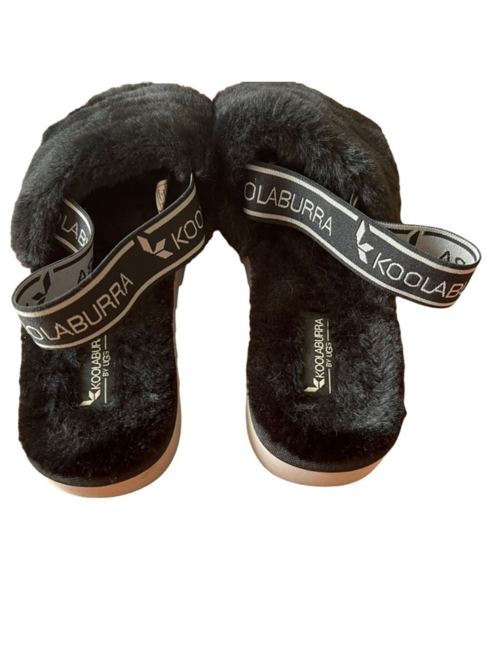 Koolaburra By UGG Fuzzn II Platform Sandal Size 9 - Picture 4 of 6